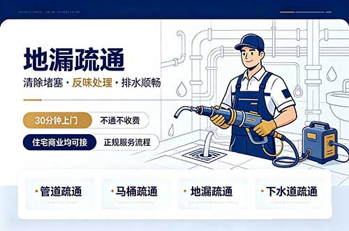 汝州地漏疏通